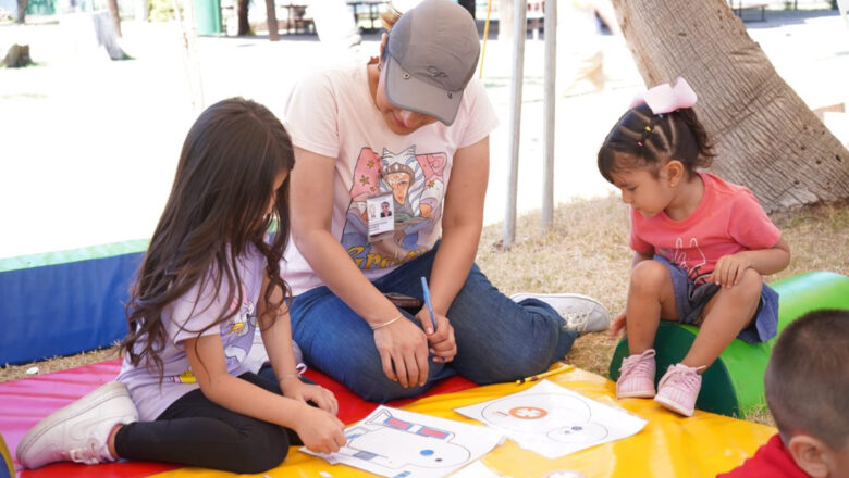 Invitan a padres de familia a llevar a sus hijos a estimulación temprana