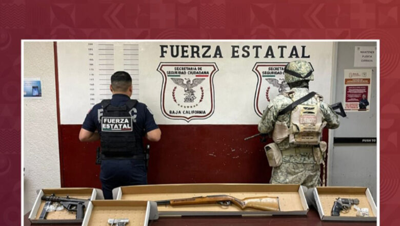 Encuentran costal con armas en los alrededores de la colonia Cerro Prieto