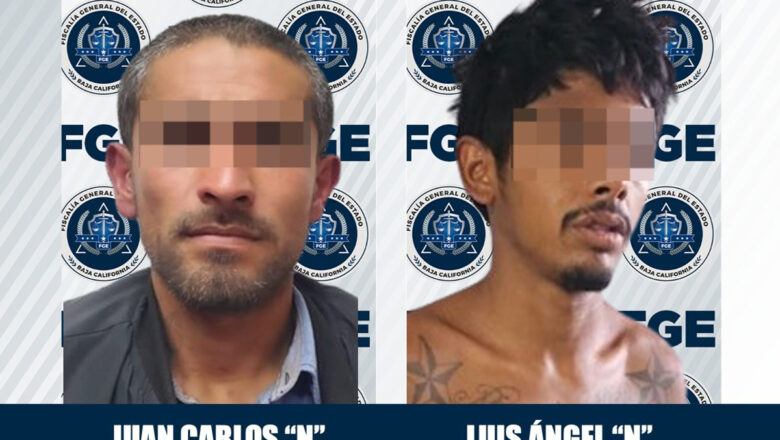 Par de sujetos caen tras las rejas por agredir a sus familiares