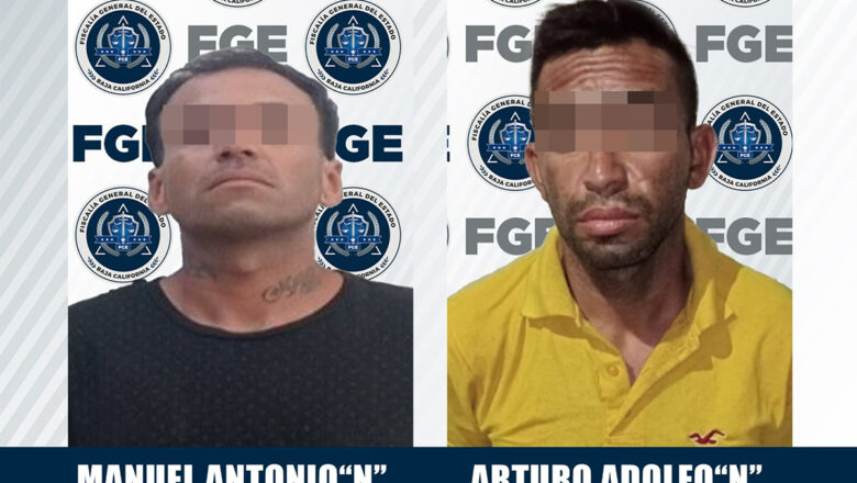 Dictan prisión preventiva a par de sujetos por violencia familiar