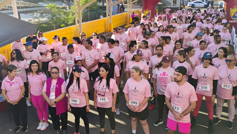 Realiza Poder Legislativo Carrera Contra el Cáncer de Mama