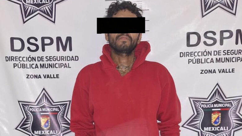 Sorprenden a “El Colingo” mientras causaba desmanes a plantel educativo