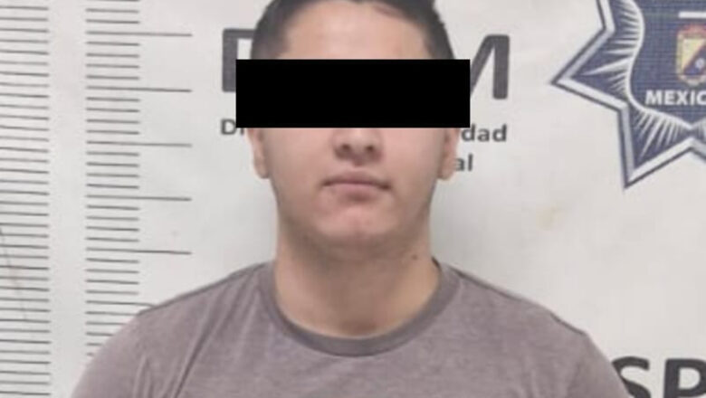 Detienen a joven en posesión de vehículo robado