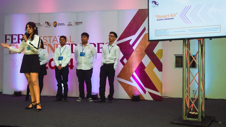 Realiza Cecyte Feria Estatal de Emprendedores