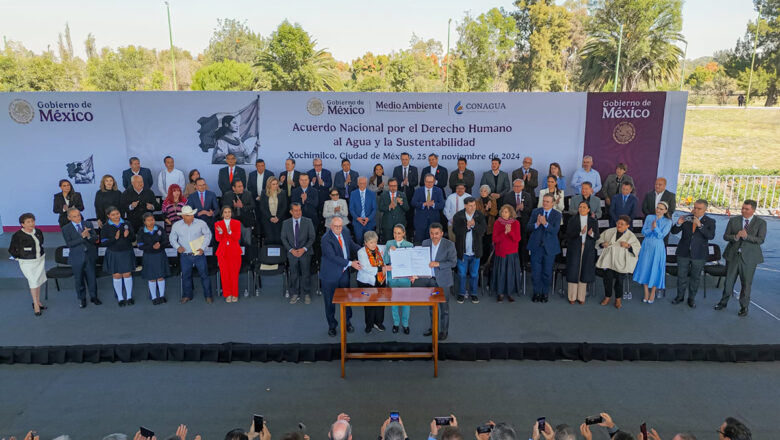 Histórico el reconocimiento del agua como derecho humano: Gobernadora