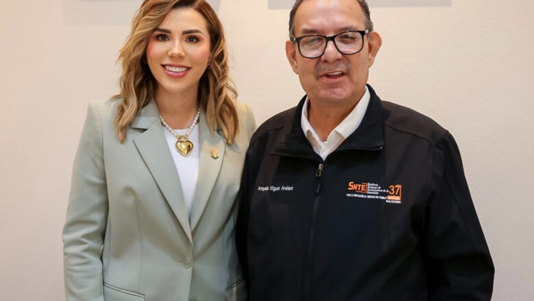 Refrenda gobernadora compromiso con el magisterio