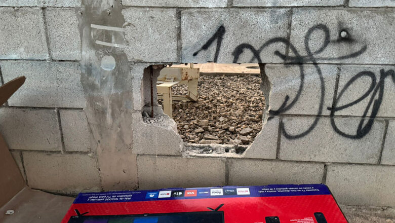 Da boquetazo a barda de antena de TELCEL
