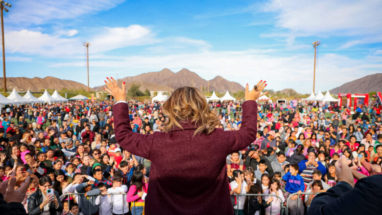 Lleva gobernadora mensaje esperanzador a San Felipe