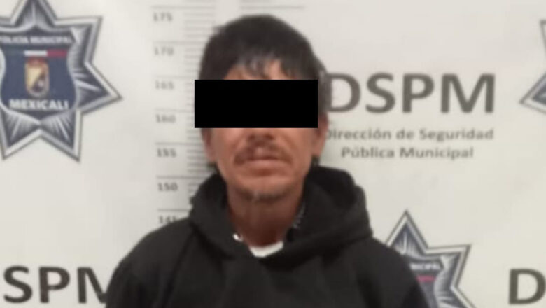 Detienen a presunto roba baterías en la Alamitos