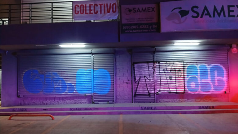 Detienen a par de treintones y un cuarentón por graffitear