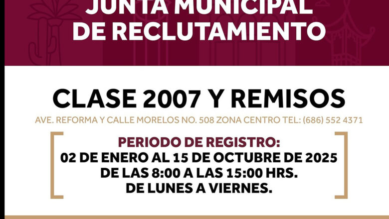 Abren convocatoria para la cartilla militar