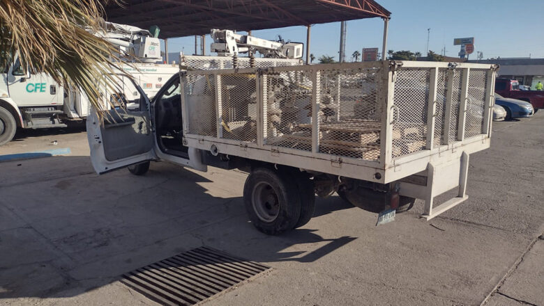 Sujeto ocasiona daños a CFE