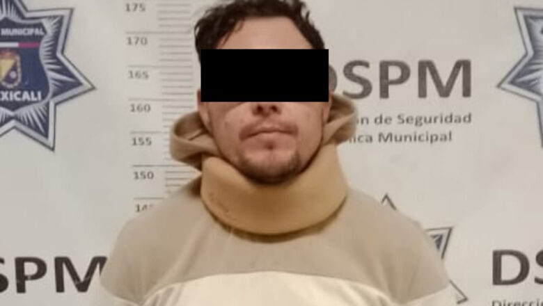 Par de sujetos son detenidos portando un arma prohibida