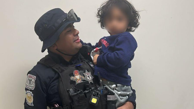 Rescata FESC a niño de 3 años que deambulaba solo en Tecate