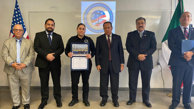 Culminan elementos de la DSPM curso antinarcóticos