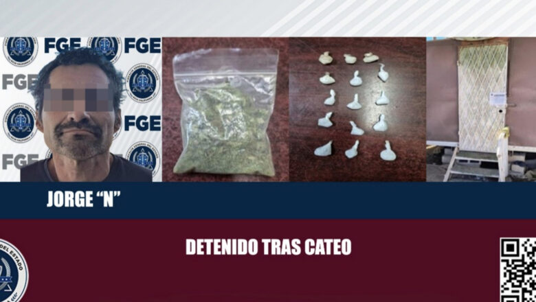Logran captura de presunto narcomenudista en la Xochimilco