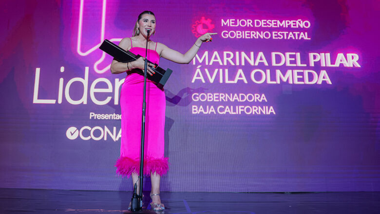 Recibe Marina del Pilar Avila premio Lidera 2025 como mejor gobernadora del país