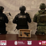 Encuentra arma abandonada en poblado Colonia Hindú