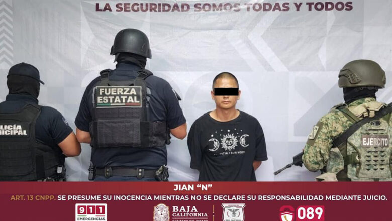 FESC y DSPM Detienen individuo armado tras persecución en Mexicali