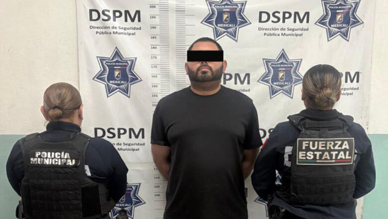 DSPM y FESC salvaguardan a mujer en riesgo y detienen a hombre armado