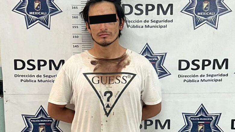 Detienen a 2 sujetos tras reporte de agresión con arma punzocortante