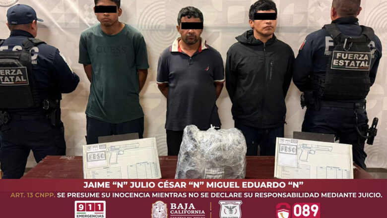 Caen presuntos sicarios en Tijuana