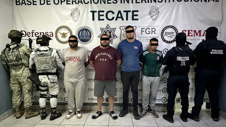 Capturan a»El Salo» líder delictivo relacionado en homicidios en Tecate