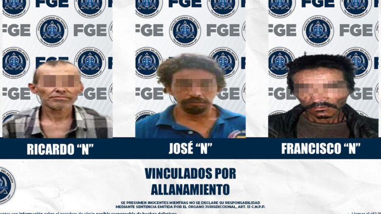 Fiscalía logra vinculación a proceso contra tres sujetos por allanamiento