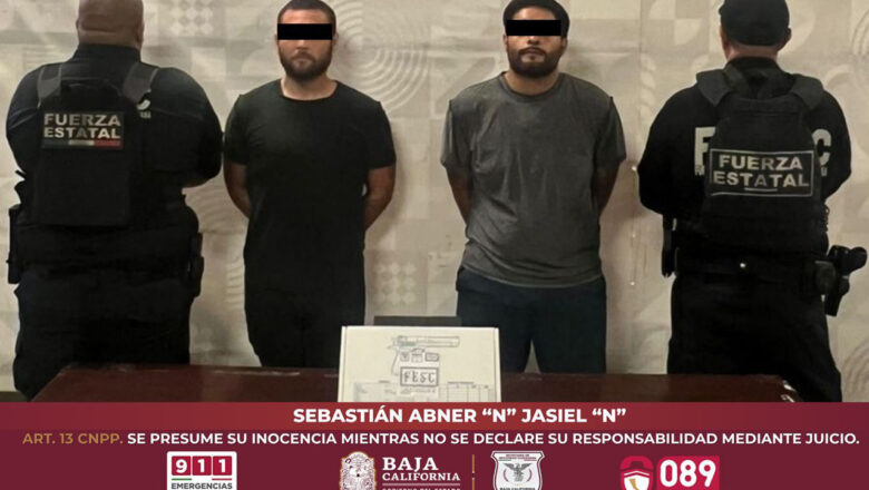 Detienen a presuntos integrantes de grupo delictivo en Tijuana