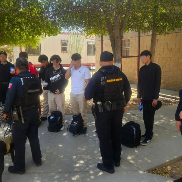 Mantiene acciones preventivas DSPM para garantizar entornos sanos y seguros en escuelas de Mexicali