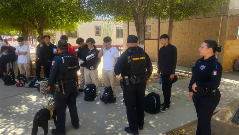 Mantiene acciones preventivas DSPM para garantizar entornos sanos y seguros en escuelas de Mexicali