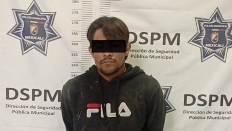 Capturan a sujeto con dos órdenes de aprehensión activas