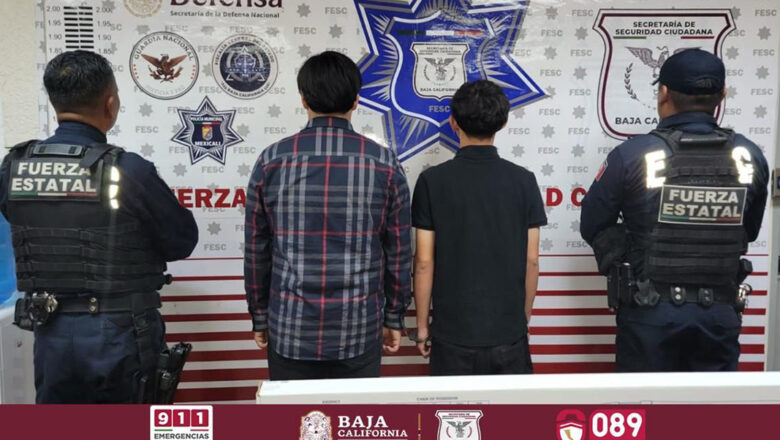 Detiene a dos menores en posesión de arma larga