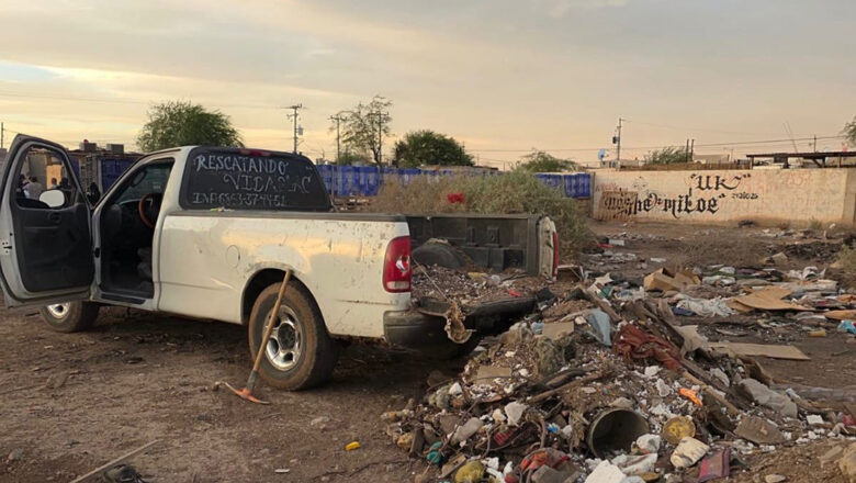 Detienen a 6 sujetos por arrojar residuos sólidos en zonas no autorizadas