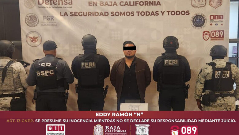 Detiene FESC a hombre en posesión de arma de fuego en Tecate