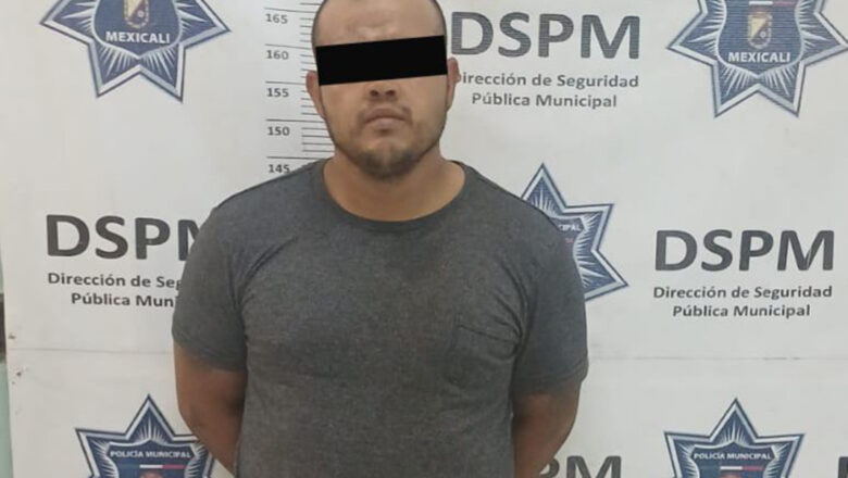 Municipales detienen a hombre con orden de aprehensión por feminicidio 