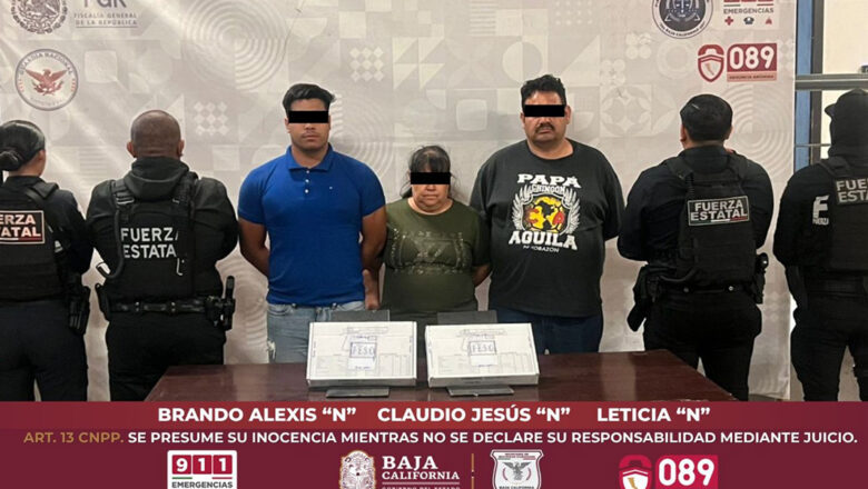 Captura FESC a integrantes de grupo criminal con armas abastecidas durante operativo
