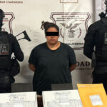 Aseguran agentes de FESC a mujer armada en Tecate
